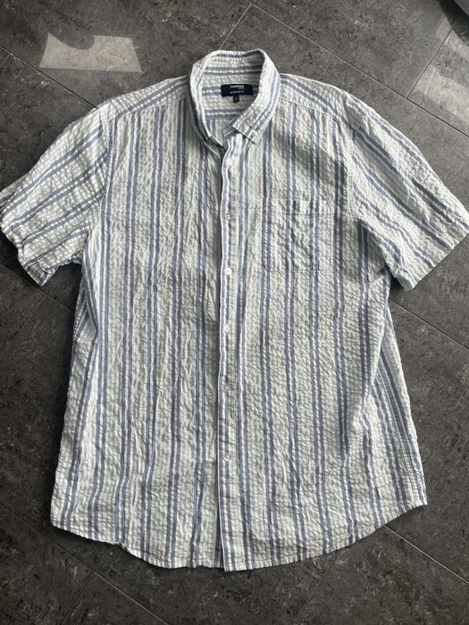 Koszula męska w paski Dunnes Regular Fit L