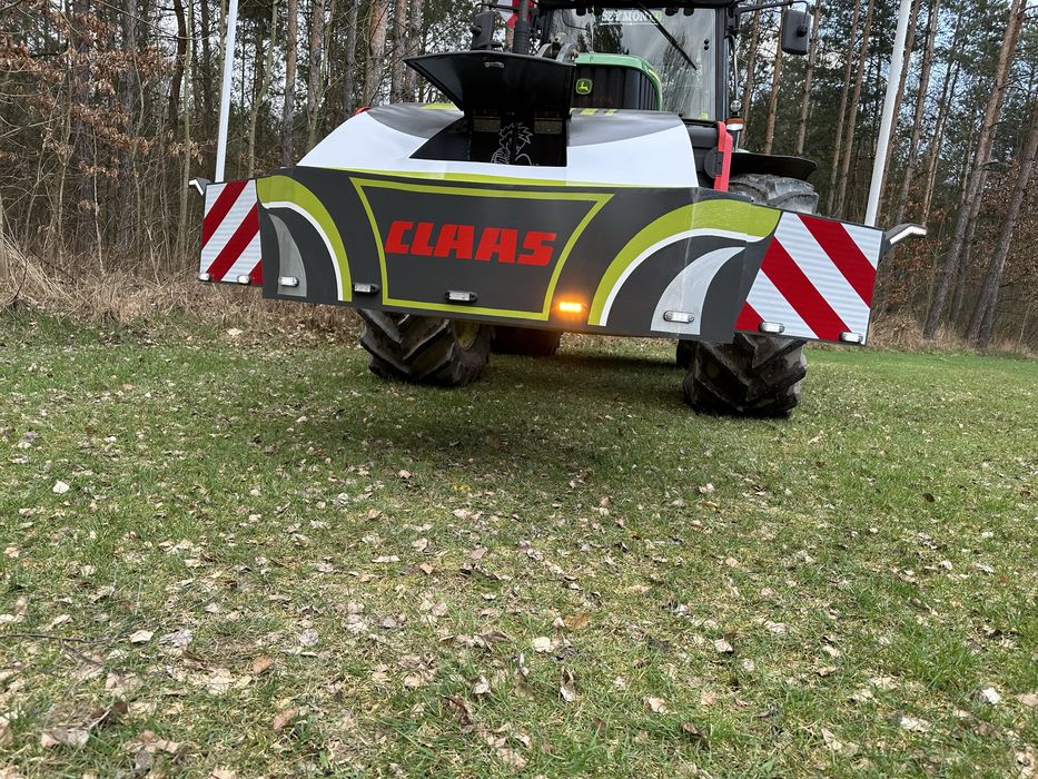 Balast zderzak klocek