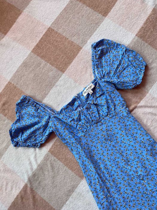 Błękitna sukienka miss selfridge