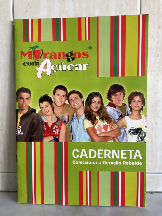 Morangos com açúcar Caderneta de cromos Geração Rebelde Completa