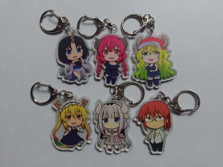 Miss Kobayashi's Dragon Maid Brelok Keychain Anime