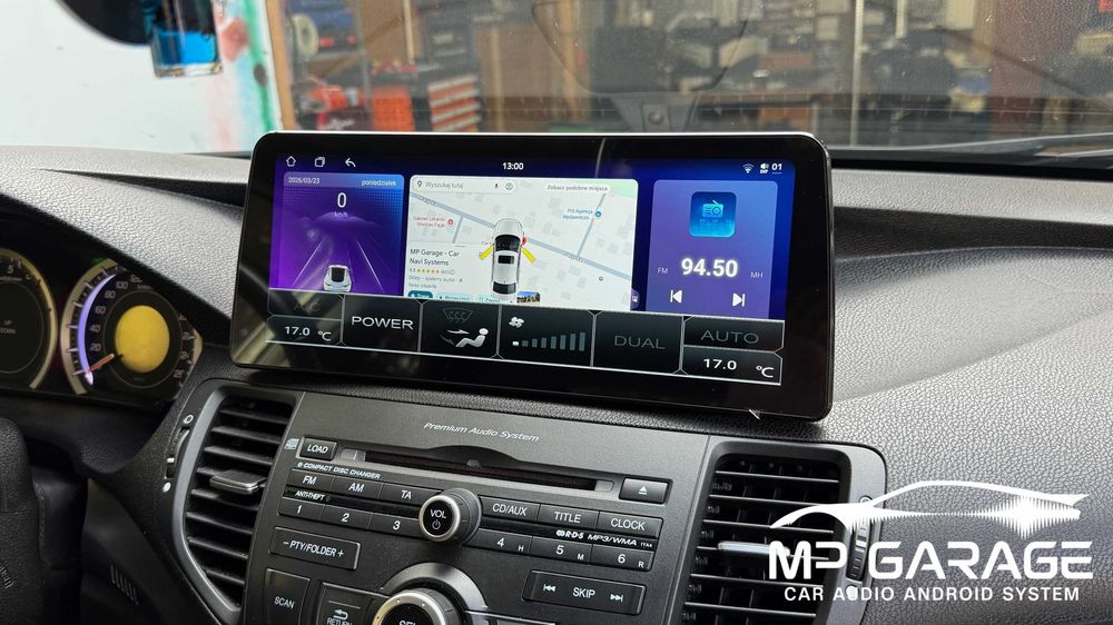 Honda Accord 8 Radio Nawigacja Android_13 12.3" Qualcomm CarPlay AndroidAuto Qled Montaż Gwarancja!!!