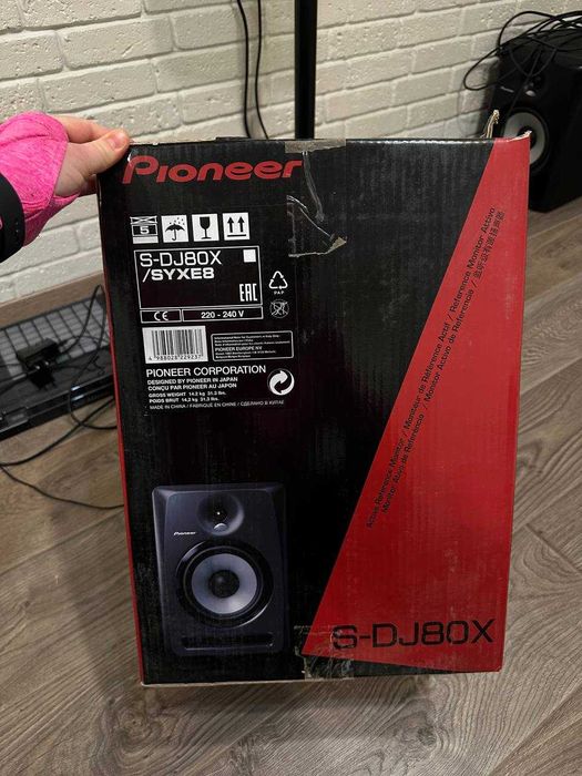 Монітори Pioneer S-DJ80X зі стійками