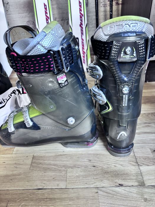 HEAD Комплект: лижі ,сноуборд, шлем ,ботинки,