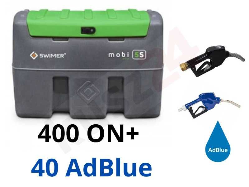 ZBIORNIK MOBILNY Swimer DUO ON/AdBlue 410/40 =od ręki=