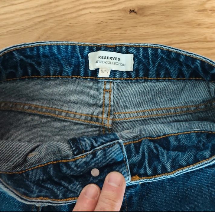 Jeansy Reserved rozm 34