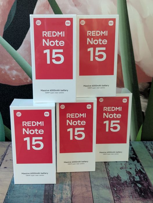 Смартфон Xiaomi Redmi Note 15(8/256) блок живлення в комплекті
