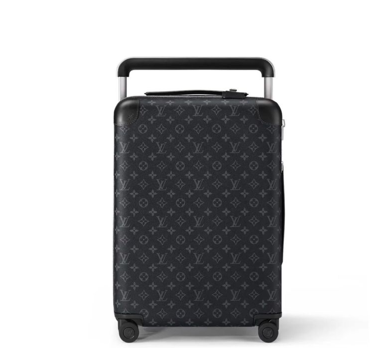 Louis Vuitton horizon 55/валіза ручна поклажа шкіряна валіза чорна