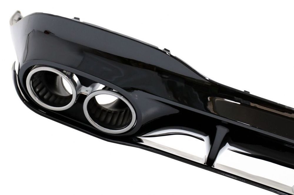Difusor com Ponteiras Mercedes CLA W118 C118 (2019 a 2022)