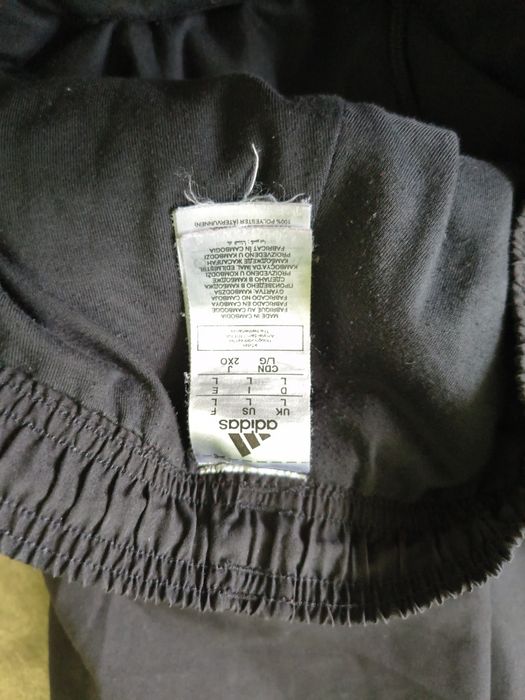 Spodnie adidas z szerokim nogawkami szelesty L