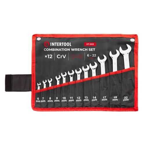 Intertool XT-1512 Набір ключів комбінованих