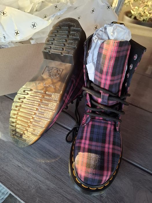 Dr Martens buty kratka fiolet nowe 38 nowa cena