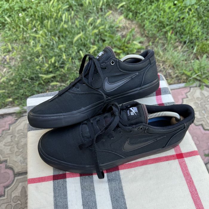 Кеды Nike SB Chron 2 Canvas Black, 42,5 размер, Оригинал, Кеди