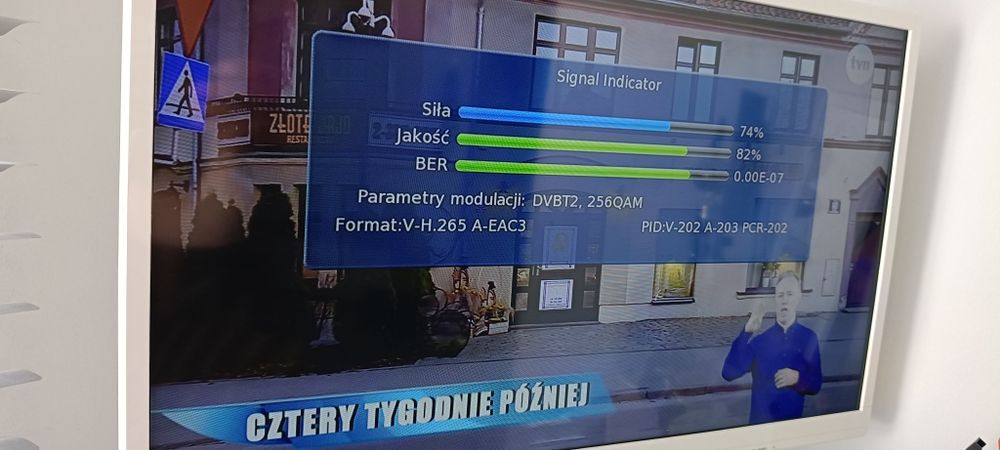Dekoder DVBT2 HEVC H. 265 Blow 4525FHD