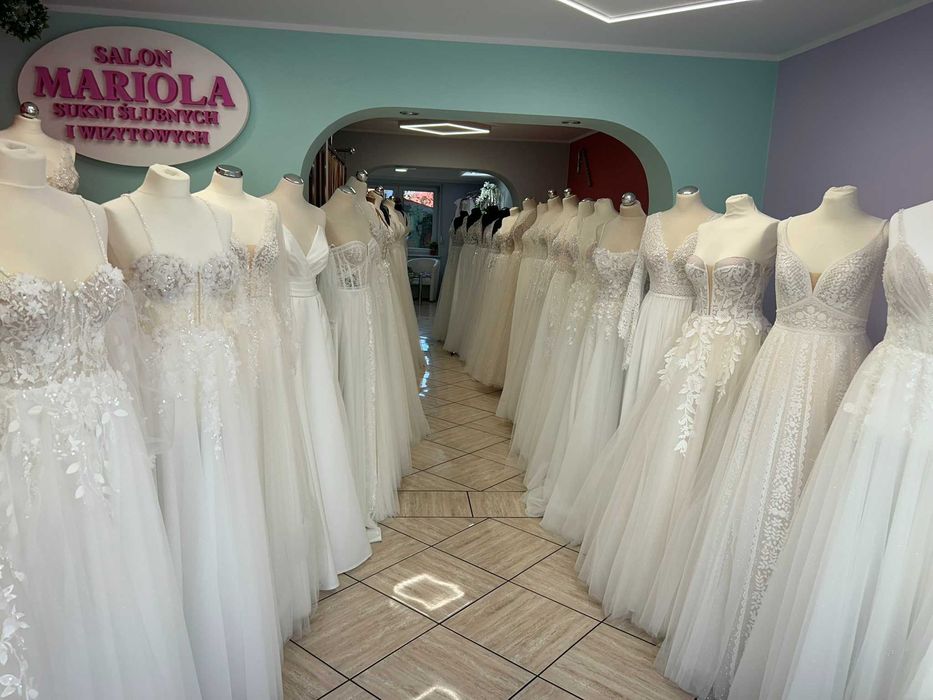 Polecam nową suknię ślubną plus size - promocja