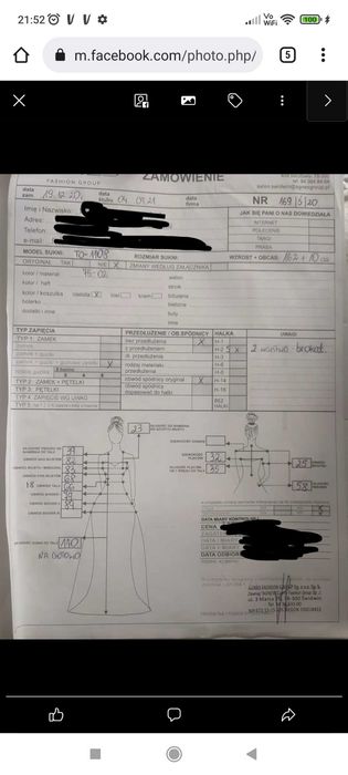 Suknia ślubna rozmiar 34