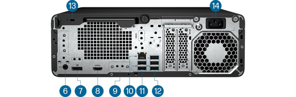 Computador HP Prodesk 4 G1i - Intel Ultra 5 AI - Metade do Preço