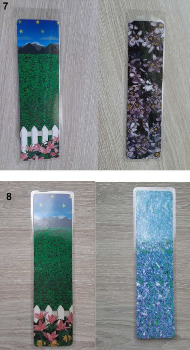 Vários marcadores impermeáveis