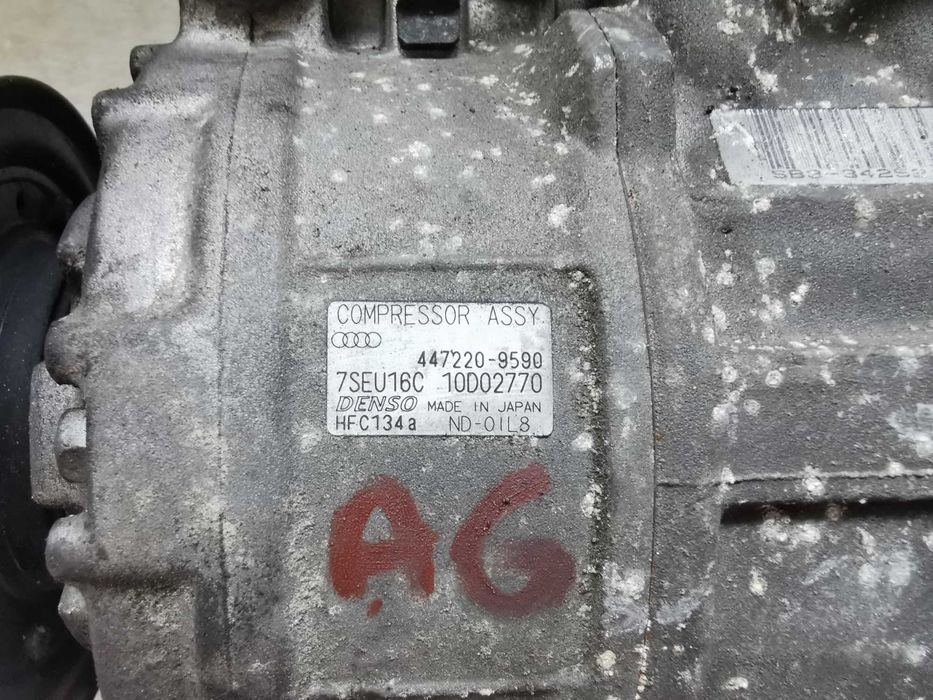 audi a4 b6   a6 c6 sprężarka klimatyzacji