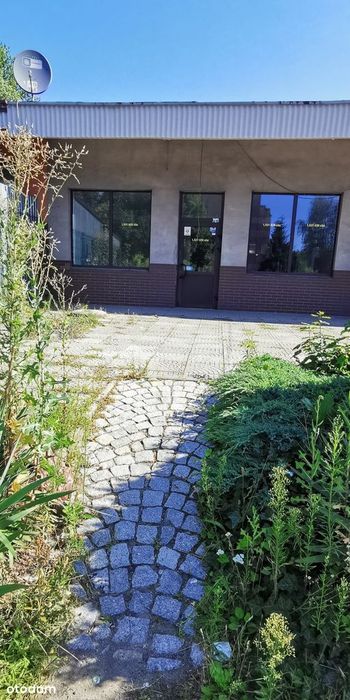 Lokal usługowy na parterze z witryną i parkingiem