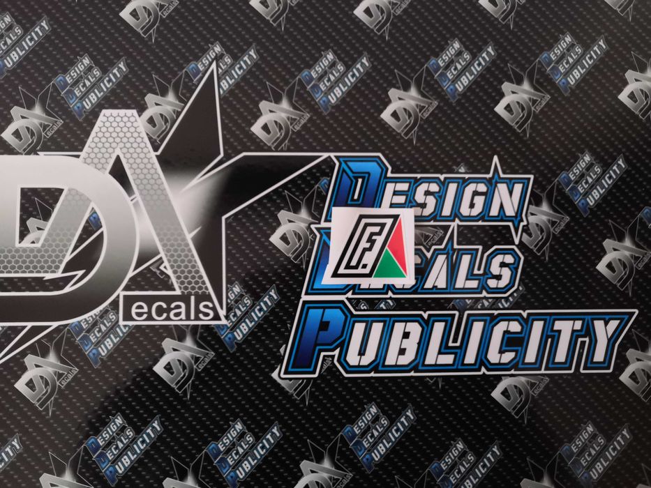 Autocolantes para Famel XF-25 Rosa --- Azul