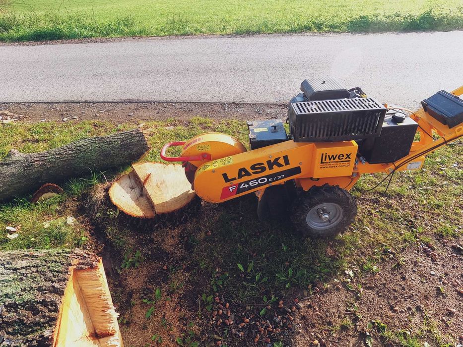 Frezowanie Karp Usuwanie Korzeni Pni Drzew Frezarka do Pni