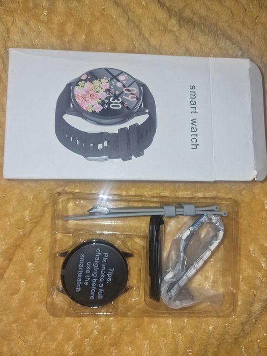 Relógio smartwach cinzento