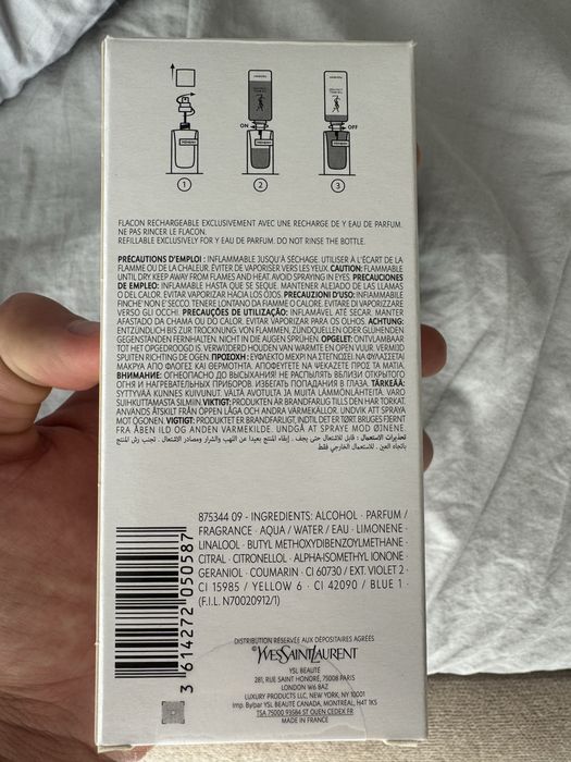 Ysl y edp.