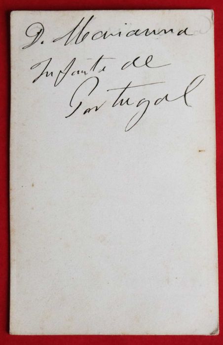 Infanta D Maria Ana Princesa na Saxónia e filha, CDV