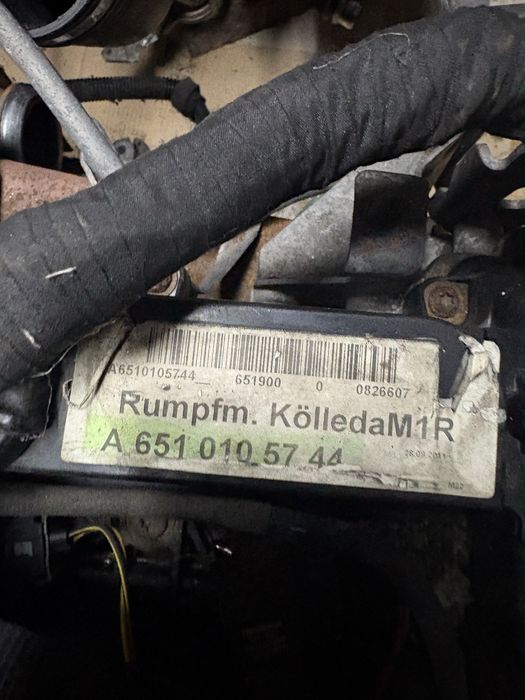 Motor completo mercedes e class 2.2 A 651.924