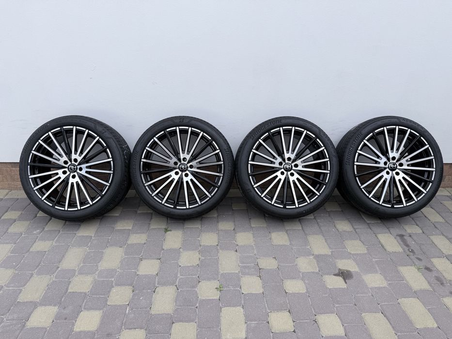 R20 диски RH Audi Q5 / BMW X3/X5 Mercedes EQE/EQC / Porsche Macan / VW Toureg/ Skoda Kodiaq шини 245/45R20 літо 22р (комплект)