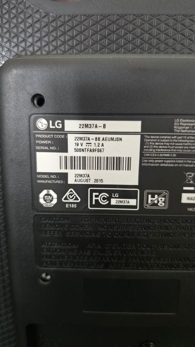 Monitor LG 22” Full HD – Funcional | Ideal Escritório/Estudo
