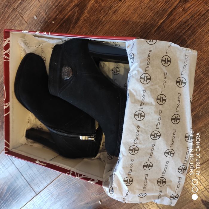 Ботильоны ботинки осень весна натуральная замша 39 размер