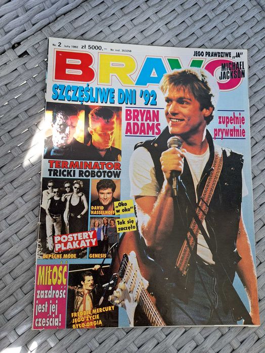 Bravo 2/1992 plakat Michael Jackson