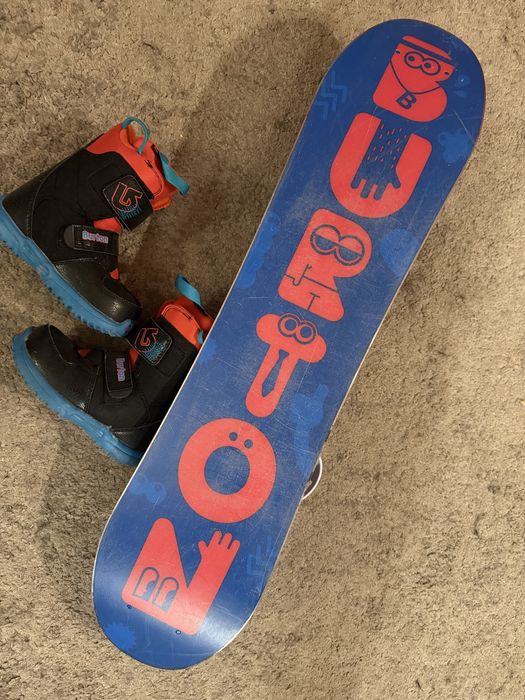 Deska Burton 88cm  wiazania i buty 30,5