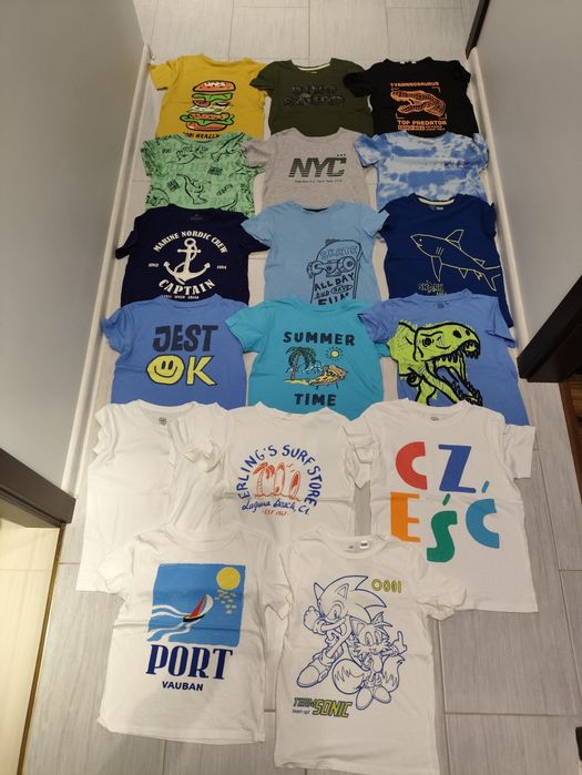 T-shirty 122/128 H&M Cool Club