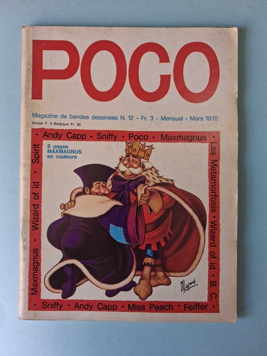 POGO - Revista francesa de BD [1969]. Vários números disponíveis.