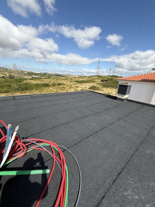 Impermeabilização com manta (tela asfáltica)