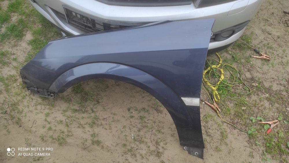 Opel Vectra C polift błotnik lewy