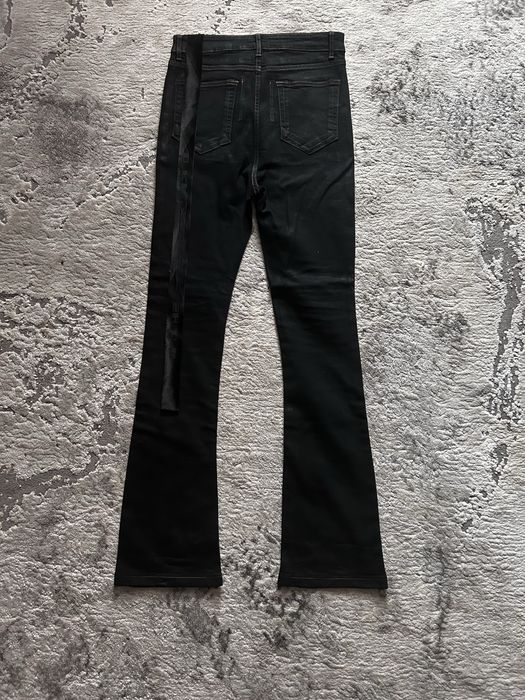 Rick owens detroid cut slim jeans чорні вузькі джинси