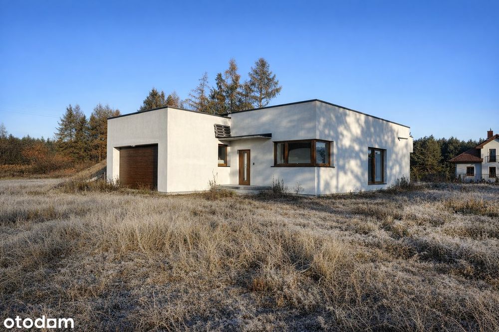 Nowoczesny dom parterowy 182 m² z garażem | Jastkowice | działka 11 ar