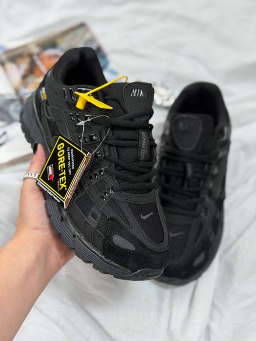 Gore-Tex! Кросівки Nike P-6000 Black Cordura•Найк П-6000(чорні) Гор-текс,nike,p-6000