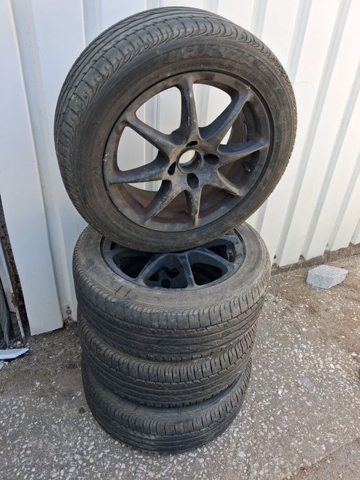 4 pneus com jante honda civic