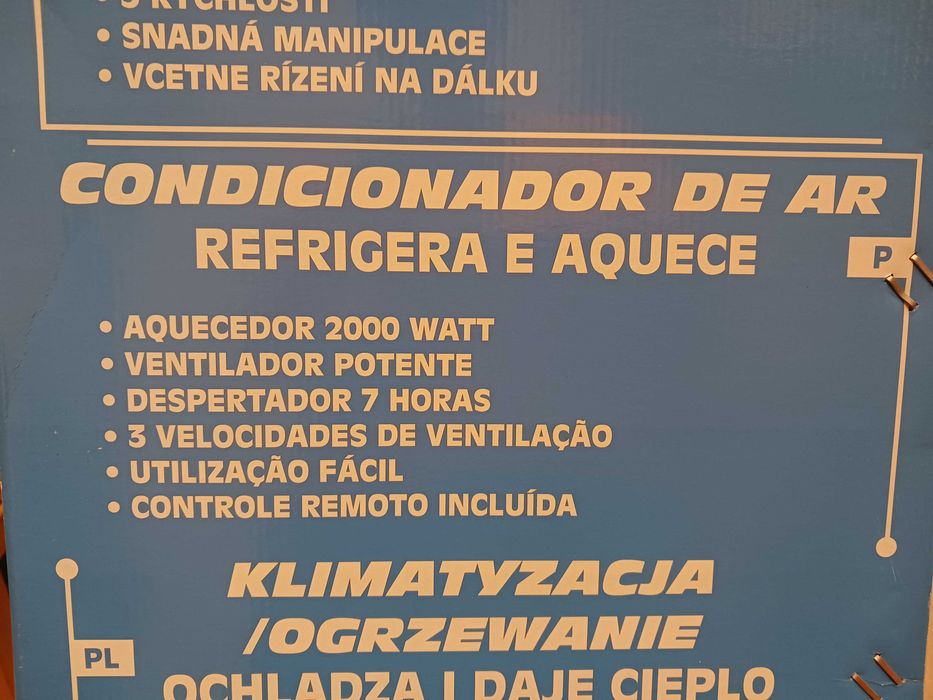 Condicionador de Ar - Refrigera e Aquece