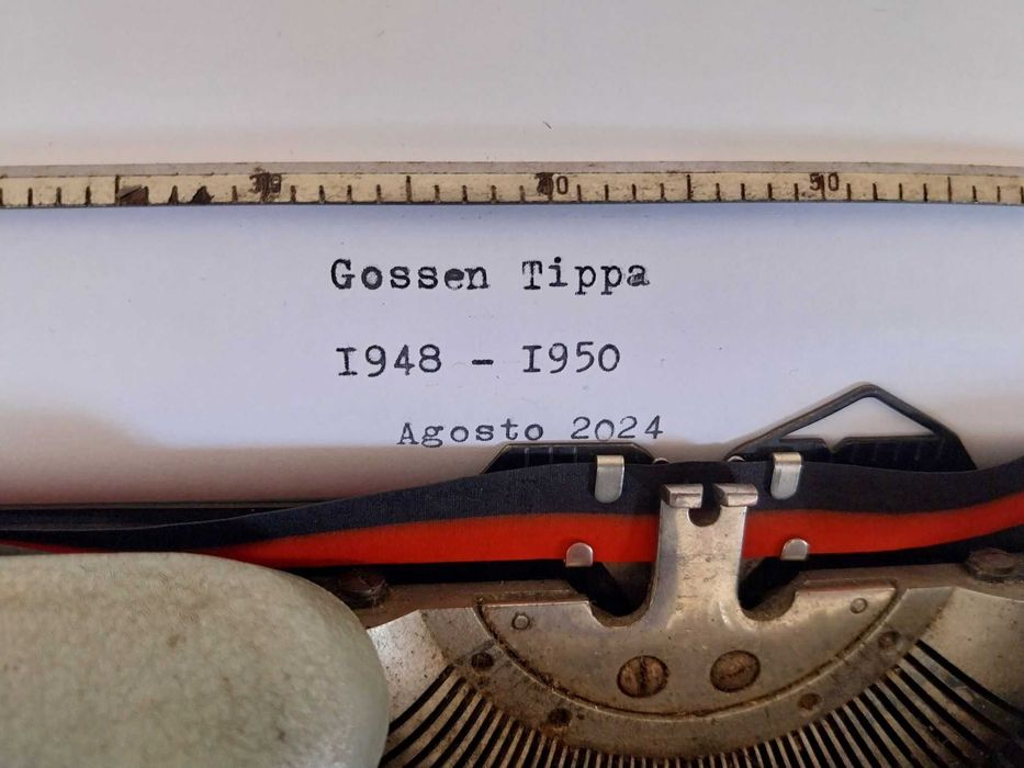 Máquina de Escrever Gossen Tippa – 1ª Geração – MK1