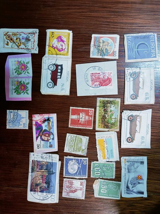 Selos antigos  usados