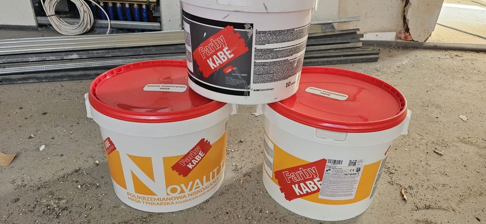 Masa tynkarska / Tynk zewnętrzny polikrzemianowy KABE NOVALIT 1,5mm