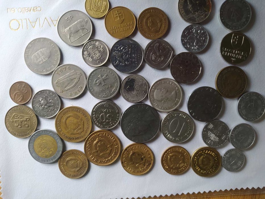 monety Europy obiegowe