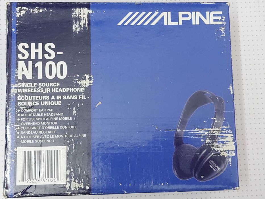 Беспроводные ИК-наушники  ALPINE SHS-N100