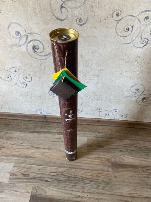 Подарунок стреч карта Шоколад в тубусі. Нова.-50